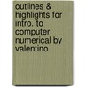 Outlines & Highlights For Intro. To Computer Numerical By Valentino door Cram101 Textbook Reviews