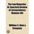 The Law Magazine, Or, Quarterly Review Of Jurisprudence (Volume 46)