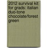 2012 Survival Kit For Grads: Italian Duo-Tone Chocolate/Forest Green door Zondervan Publishing