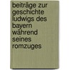 Beiträge zur Geschichte Ludwigs des Bayern während seines Romzuges door Johannes Matthias