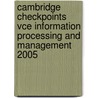 Cambridge Checkpoints Vce Information Processing And Management 2005 door Colin Potts