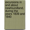 Excursions In And About Newfoundland, During The Years 1839 And 1840 by Joseph Beete Jukes