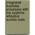 Integrated Business Processes With Erp Systems Wileyplus Access Code