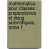 Mathematica Pour Classes Preparatoires Et Deug Scientifiques, Tome 1 door Jacqueline Zizi