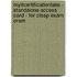 Myitcertificationlabs - Standalone Access Card - For Cissp Exam Cram