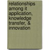 Relationships Among It Application, Knowledge Transfer, & Innovation door Van Dung Nguyen