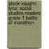 Steck-Vaughn Lynx: Social Studies Readers Grade 1 Battle Of Marathon