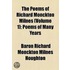 The Poems Of Richard Monckton Milnes (Volume 1); Poems Of Many Years