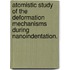 Atomistic Study Of The Deformation Mechanisms During Nanoindentation.