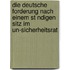 Die Deutsche Forderung Nach Einem St Ndigen Sitz Im Un-Sicherheitsrat