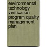 Environmental Technology Verification Program Quality Management Plan door United States Government