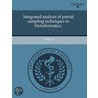 Integrated Analysis Of Partial Sampling Techniques In Bioinformatics. by Jiang Du