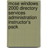 Mcse Windows 2000 Directory Services Administration Instructor's Pack door Michael Cooper