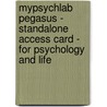 Mypsychlab Pegasus - Standalone Access Card - For Psychology And Life door Richard J. Gerrig