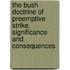 The Bush Doctrine Of Preemptive Strike. Significance And Consequences