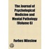 The Journal Of Psychological Medicine And Mental Pathology (Volume 6)