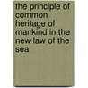 The Principle Of Common Heritage Of Mankind In The New Law Of The Sea by Timo Knaebe
