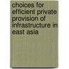 Choices For Efficient Private Provision Of Infrastructure In East Asia door Policy World Bank