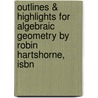 Outlines & Highlights For Algebraic Geometry By Robin Hartshorne, Isbn door Cram101 Textbook Reviews