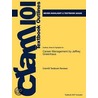 Outlines & Highlights For Career Management By Jeffrey Greenhaus, Isbn door Jeffrey Greenhaus