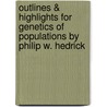 Outlines & Highlights For Genetics Of Populations By Philip W. Hedrick door Philip W. Hedrick