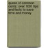 Queen Of Common Cents: Over 1001 Tips And Facts To Save Time And Money