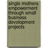 Single Mothers Empowerment Through Small Business Development Projects