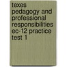 Texes Pedagogy And Professional Responsibilities Ec-12 Practice Test 1 door Sharon Wynne