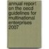 Annual Report On The Oecd Guidelines For Multinational Enterprises 2007