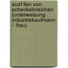 Ausf Llen Von Scheckeinreichen (Unterweisung Industriekaufmann / -Frau) by Sandra Bosnic