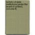 Bulletin Of State Institutions [Under The Board Of Control]. (Volume 8)