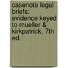 Casenote Legal Briefs: Evidence Keyed To Mueller & Kirkpatrick, 7Th Ed. door Casenotes