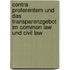 Contra proferentem und das Transparenzgebot im Common Law und Civil Law
