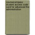 Coursecompass Student Access Code Card For Advanced Fire Administration