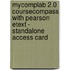 Mycomplab 2.0 Coursecompass With Pearson Etext - Standalone Access Card