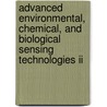 Advanced Environmental, Chemical, And Biological Sensing Technologies Ii door Tuan Vo-Dinh