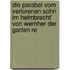Die Parabel Vom Verlorenen Sohn Im Helmbrecht' Von Wernher Der Garten Re