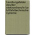 Handlungsfelder Des/Der Elektronikers/In Fur Luftfahrttechnische Systeme