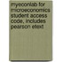 Myeconlab For Microeconomics Student Access Code, Includes Pearson Etext