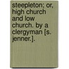 Steepleton; Or, High Church And Low Church. By A Clergyman [S. Jenner.]. door Stephen Jenner