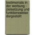 Testimonials In Der Werbung - Zielsetzung Und Funktionsweise Dargestellt