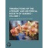 Transactions Of The Literary And Historical Society Of Quebec (Volume 1)