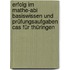 Erfolg Im Mathe-abi Basiswissen Und Prüfungsaufgaben Cas Für Thüringen