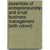 Essentials Of Entrepreneurship And Small Business Management [With Cdrom] door Norman M. Scarborough
