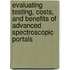 Evaluating Testing, Costs, And Benefits Of Advanced Spectroscopic Portals