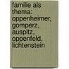 Familie Als Thema: Oppenheimer, Gomperz, Auspitz, Oppenfeld, Lichtenstein by Quelle Wikipedia