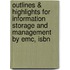 Outlines & Highlights For Information Storage And Management By Emc, Isbn
