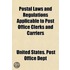 Postal Laws And Regulations Applicable To Post Office Clerks And Carriers