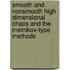 Smooth And Nonsmooth High Dimensional Chaos And The Melnikov-Type Methods