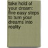 Take Hold Of Your Dream: Five Easy Steps To Turn Your Dreams Into Reality